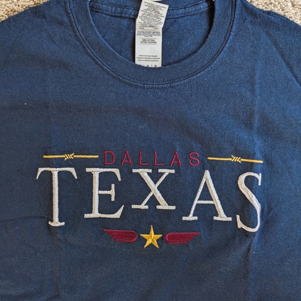 Dallas Texas Navy Tee